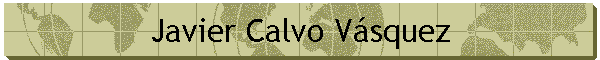 Javier Calvo Vásquez